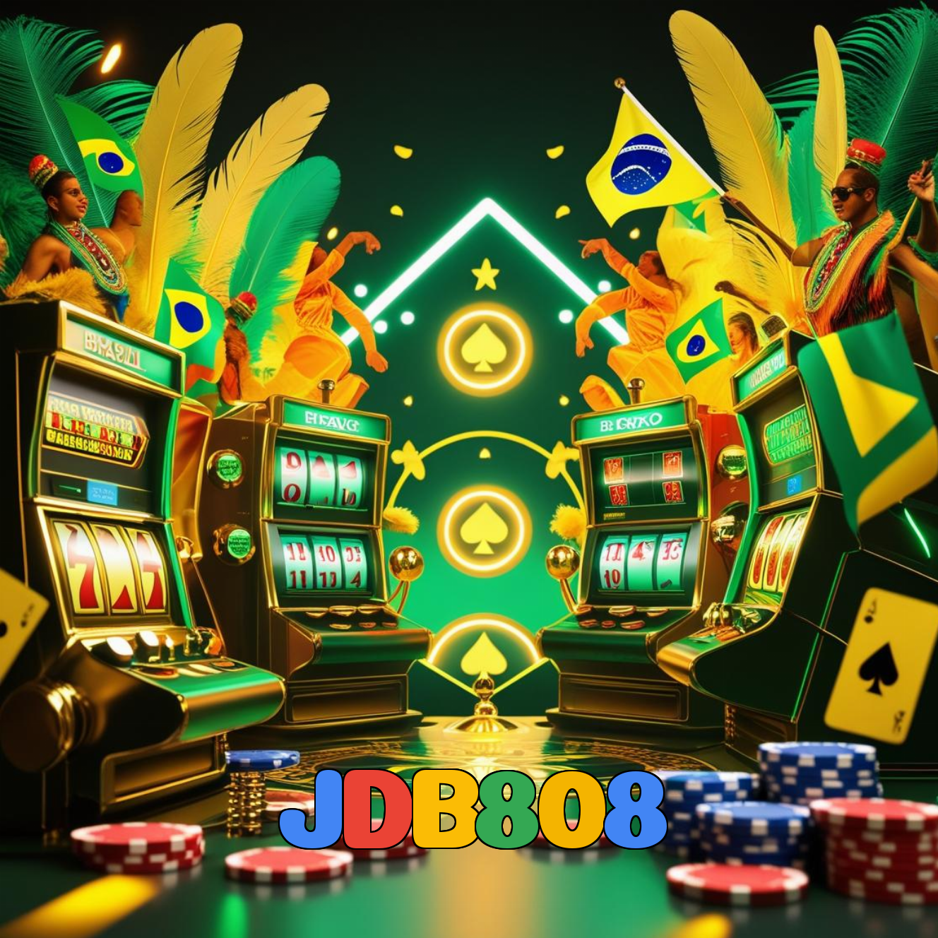 JDB808:Onde sua sorte no futebol encontra prêmios em slots e roleta!